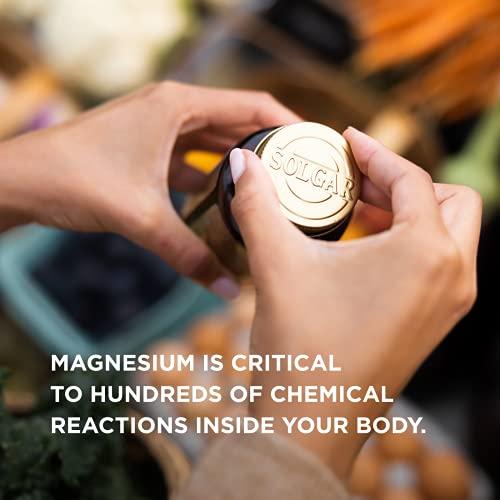 Solgar Solgar Magnesium Citrate, 120 Tablets - Promotes Healthy Bones - Supports Nerve & Muscle Function - Non GMO, Vegan, Gluten Free, Dairy Free, Kosher - 60 Servings