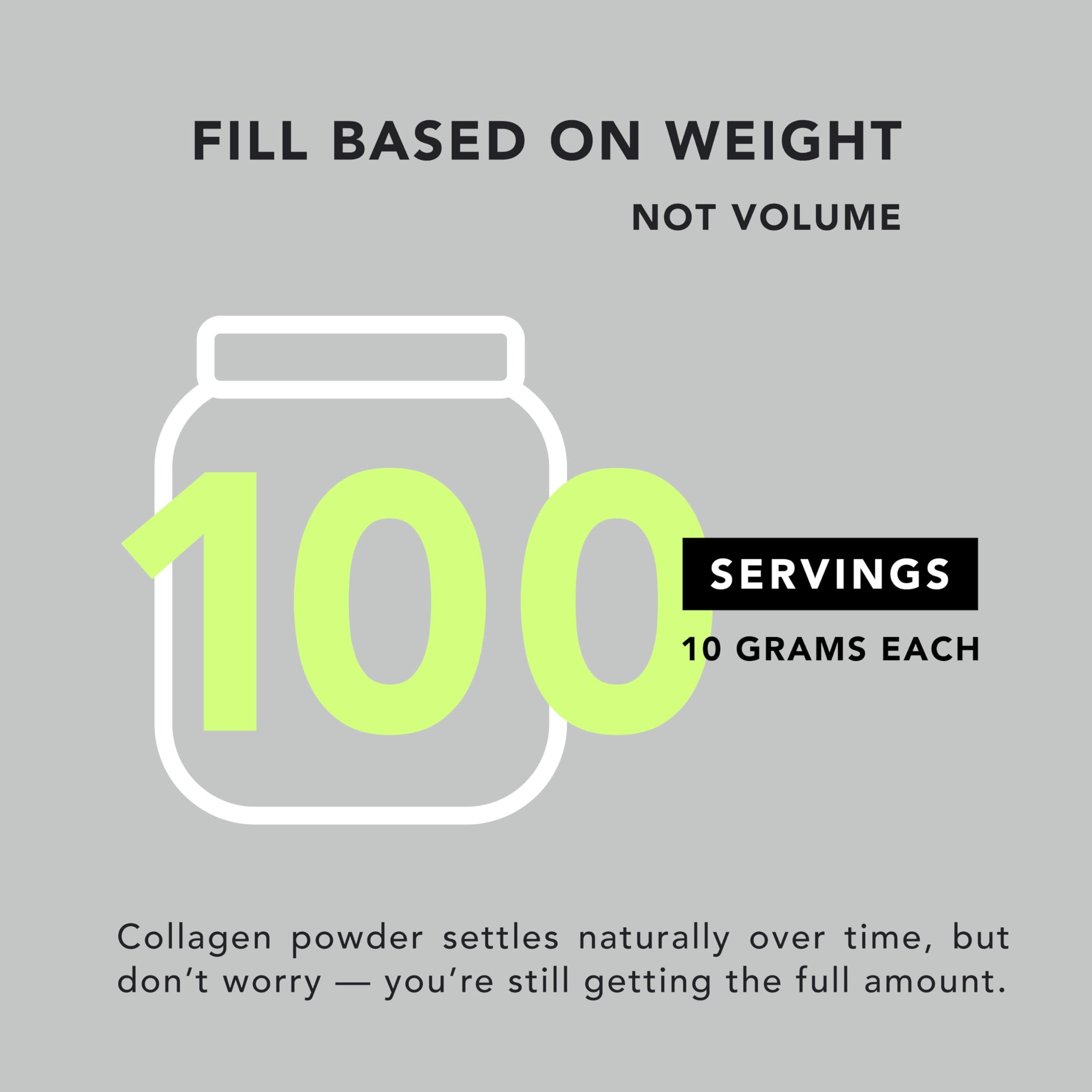 AMANDEAN AMANDEAN Collagen Peptides Powder 1kg. Grass-Fed, Enzymatically Hydrolyzed, Type 1 & 3. Agglomerated, Easy to Mix, Unflavored, Non-GMO. Protein with 18 Amino Acids for Healthy Skin, Hair, Nails.