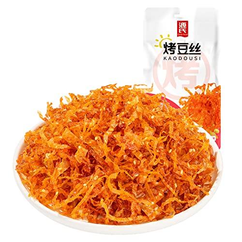 Genji food Genji food Latiao Spicy Strip 5 Bags Net Weight 366g Spicy Bean and Flour Product Combination Gift Pack Chinese Special Snack Food 5366g
