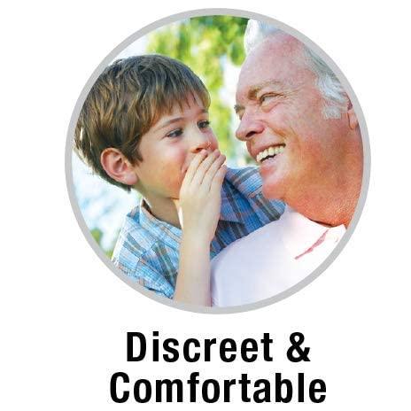 MSA 30X MSA PRO Sound Amplifier, Amplifies Sound by 30 Times, Alternative to Hearing Aids for Seniors, Up to 20 Hours Continuous Use, Lightweight, Nearly Invisible, Adjustable Volume, Fast Charging, Silver, 1ct