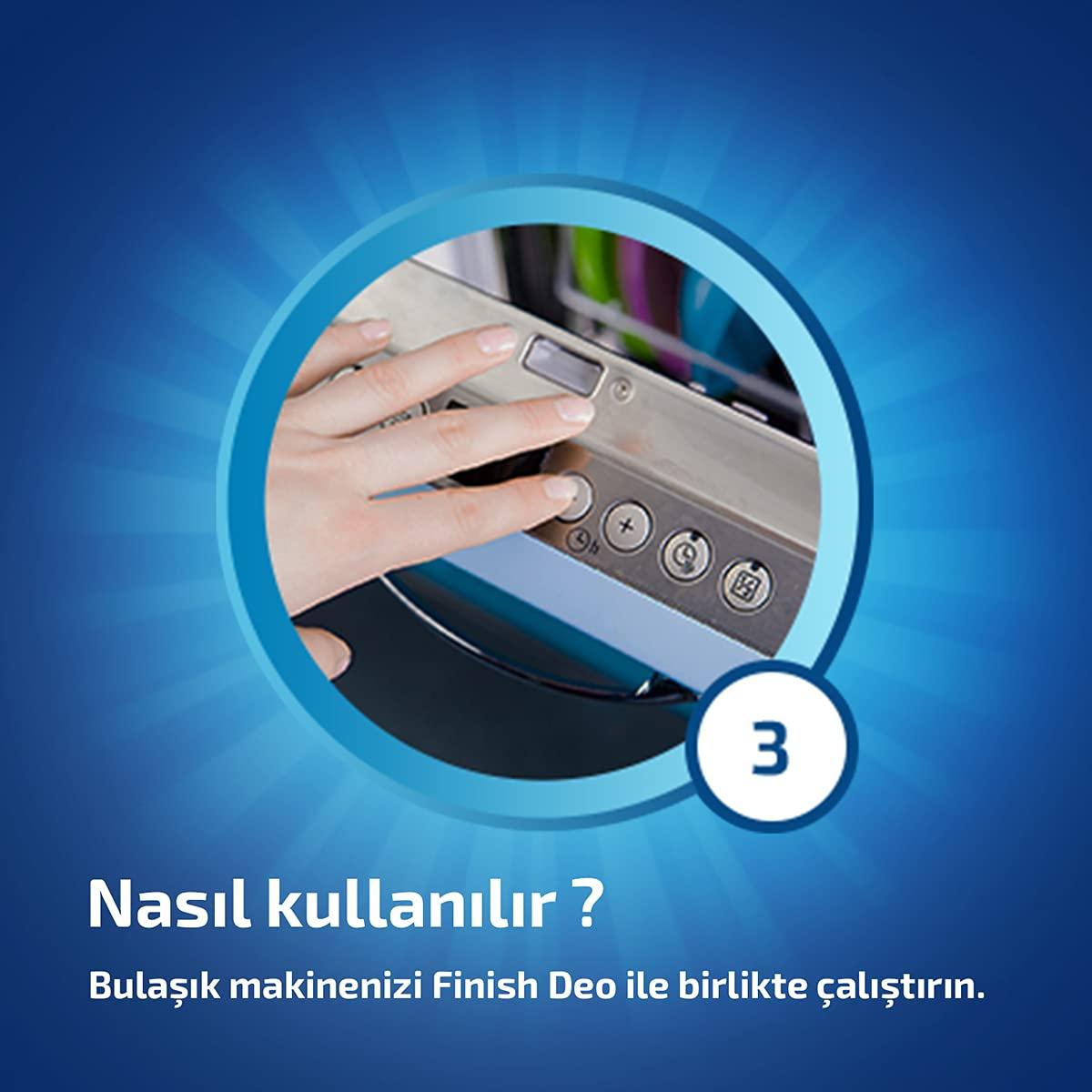 Finish Finish Dishwasher Air Freshener Lemon - 60 Washes