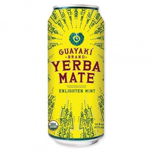 Guayaki Guayaki Yerba Mate - Enlighten Mint - 16oz.(Pack of 16)