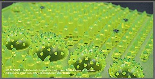 Foot Needle Mat Reflexology Foot Massage Mat Stimulates Blood Circulation Acupressure Feet Massager Plate Board with Magnet (1. Rectangle Mat)