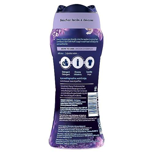 Downy Downy Infusions In-Wash Laundry Scent Booster Beads, CALM, Soothing Lavender and Vanilla Bean, 13.4 oz