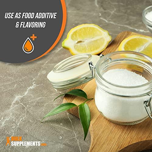 BulkSupplements BulkSupplements.com Citric Acid Powder - Sour Powder - Citric Acid Powder Food Grade - Descaler Solution - Citric Acid for Cleaning - Citric Acid for Bath Bombs (1 Kilogram - 2.2 lbs)