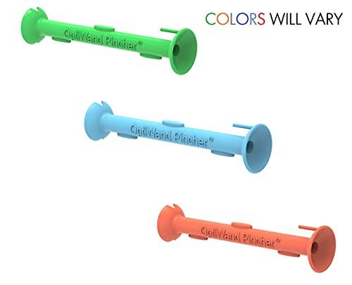 OptiWand OptiWand Pincher Soft Contact Lens Inserting Removing Tool. Helper to Pinch Eye Lenses for Removal. Applicator Inserter Remover Extractor Device. Gift Eyes Contacts Insertion Removal Solution Stick