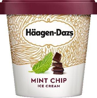 Haagen-Dazs, Mint Chip Ice Cream, Pint (8 Count) image-1