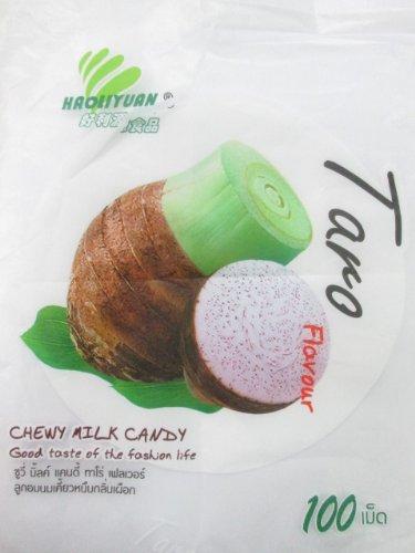 haoliyuan Chewy Haoliyuan Chewy Milk Candy Taro Flavour 100 Pcs X 0.13 Oz.