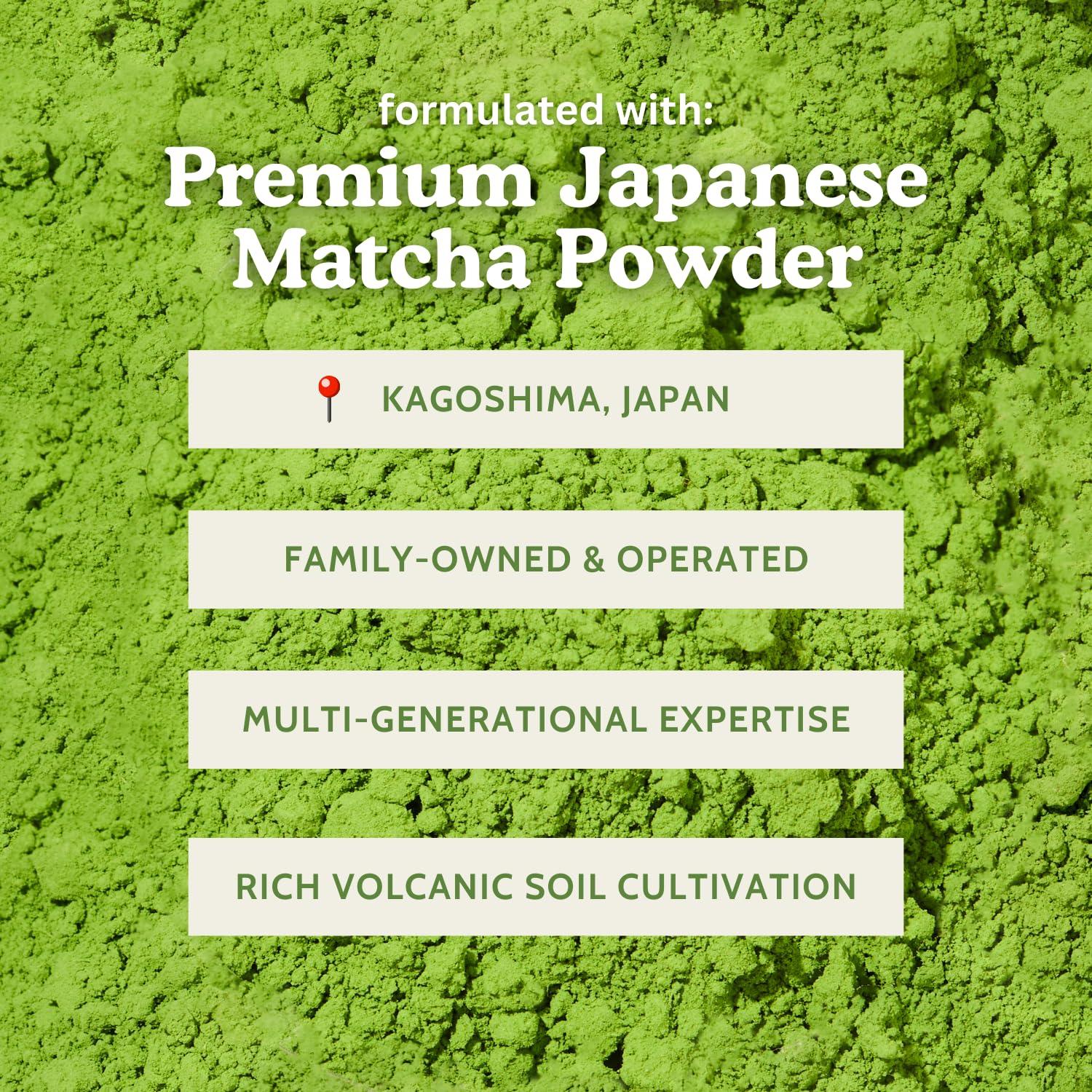 SENCHA NATURALS SEN CHA Naturals Instant Matcha Lemonade Tea Mix | Authentic Japanese Green Tea Powder & Real Crystallized Lemon Juice, 7 oz (Pack of 1)