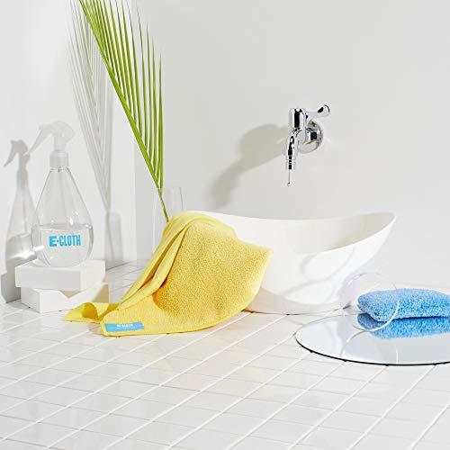 E-Cloth E-Cloth Bathroom Cleaning Kit, Premium Microfiber Cleaning Cloth, Ideal Bathroom, Shower and Bathtub Cleaner, Washable and Reusable, 100 Wash Guarantee