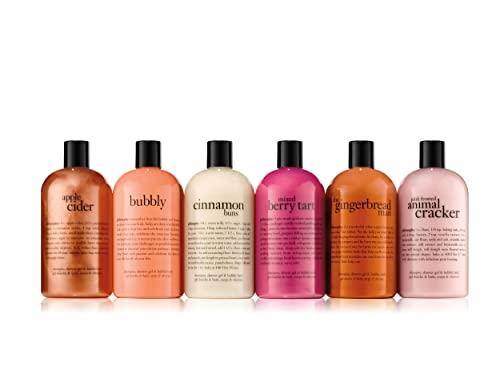 philosophy philosophy cinnamon bun shampoo, shower gel & bubble bath, 16 oz