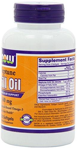 Now Foods NOW Foods - Neptune Krill Oil 500 mg. - 120 Softgels