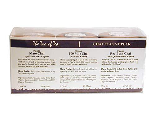 The Tao of Tea The Tao of Tea Sampler, Box, chai, 3 Count