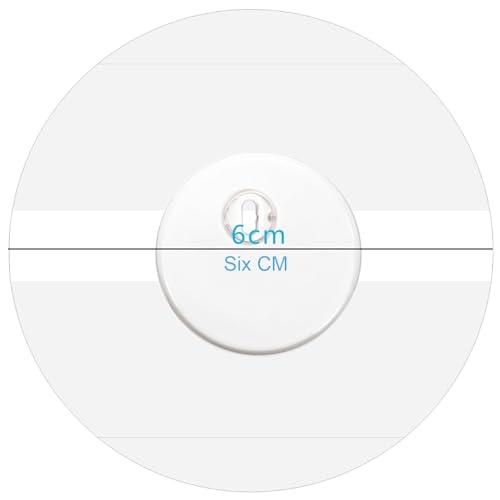 GTAGKOMMEN Sensor Covers for Libre 3, Waterproof-40 Pack Freestyle Adhesive Patches, Transparent Precut CGM Overpatch Tape Lasting to 14 Days Protect Your Sensor, Without Hole & No Glue On The Center -GTAGKOMMEN