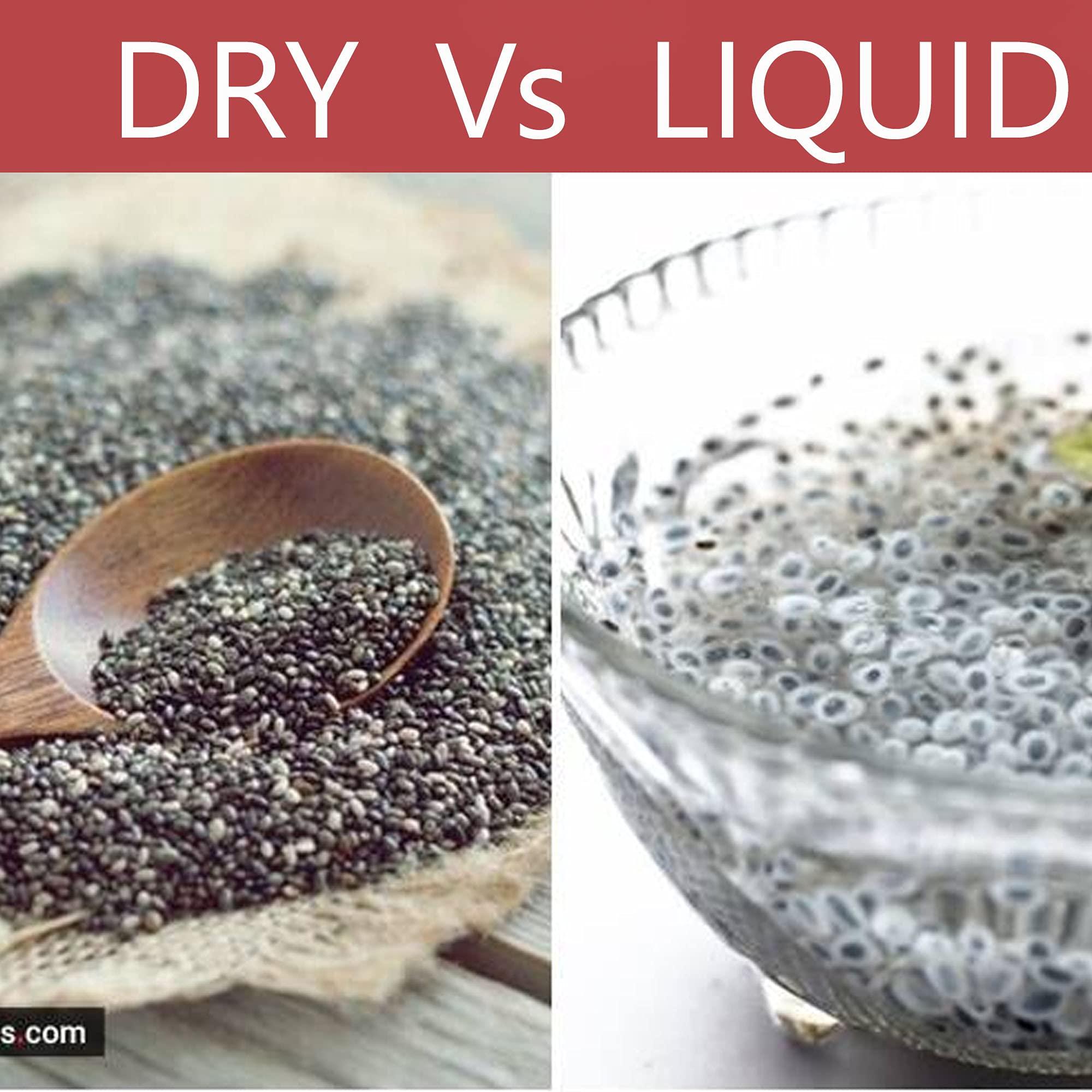 NY Spice House NY Spice Shop Raw Black Chia Seeds All Natural Dried Herbal Seeds Bulk - Versatile & Flavorful Extract (1.5 Pound)