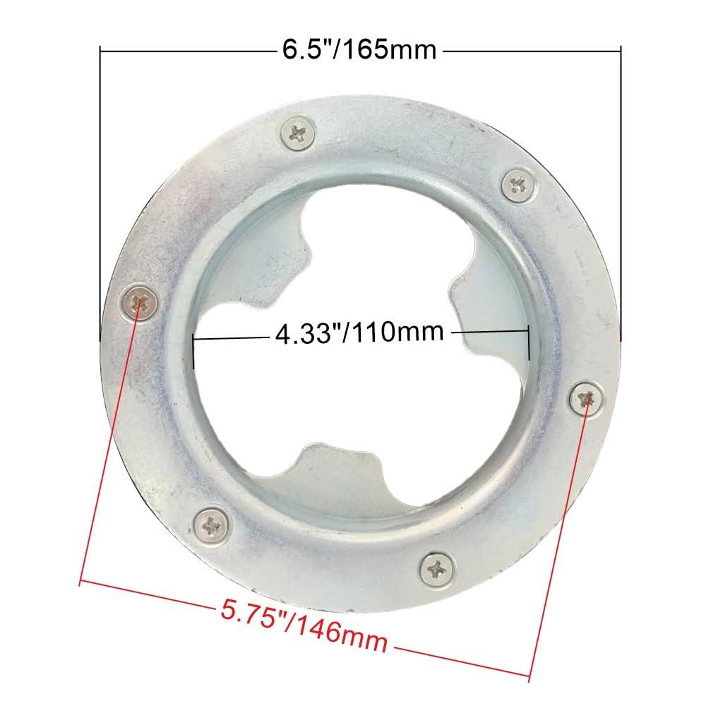 eLifecenter Universal 15 Inch Pad Holder Driver for 15\" Floor Scrubber Machine-EM25