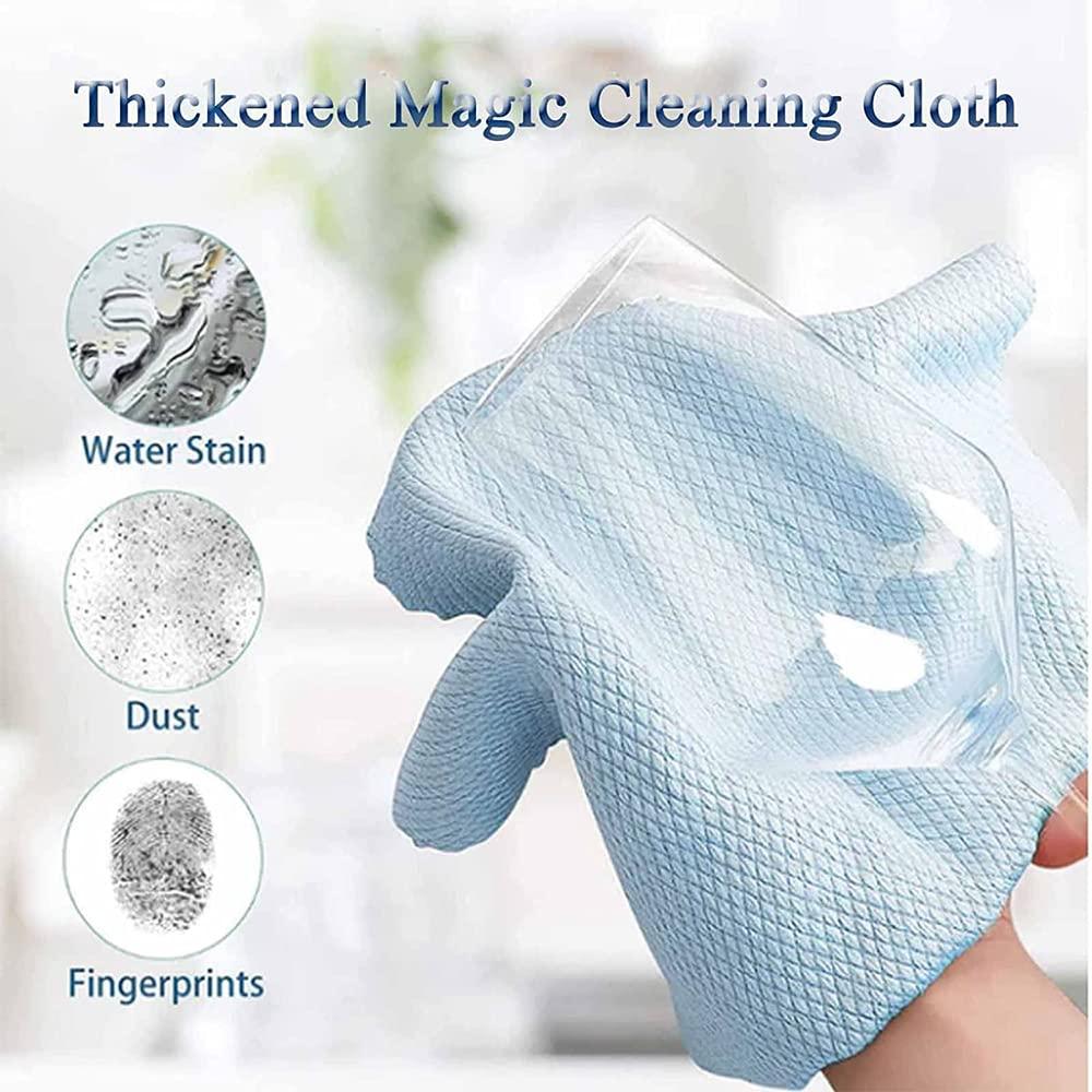 KCRPM KCRPM Shiny Wipes-Shiny Wipes Cleaning Cloths, 2023 New Fish Scale Cleaning Cloth, Nanoscale Streak Free Miracle Cleaning Cloths, Reusable Lint Free Fish Scale Cloth for Glass (10Pcs,12inch*16inch)