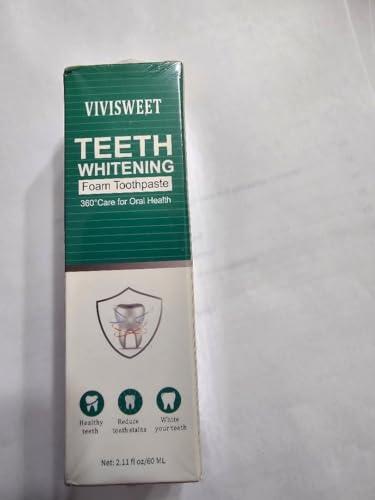 NineLife Basics Vivisweet Teeth Whitening Foam Toothpaste