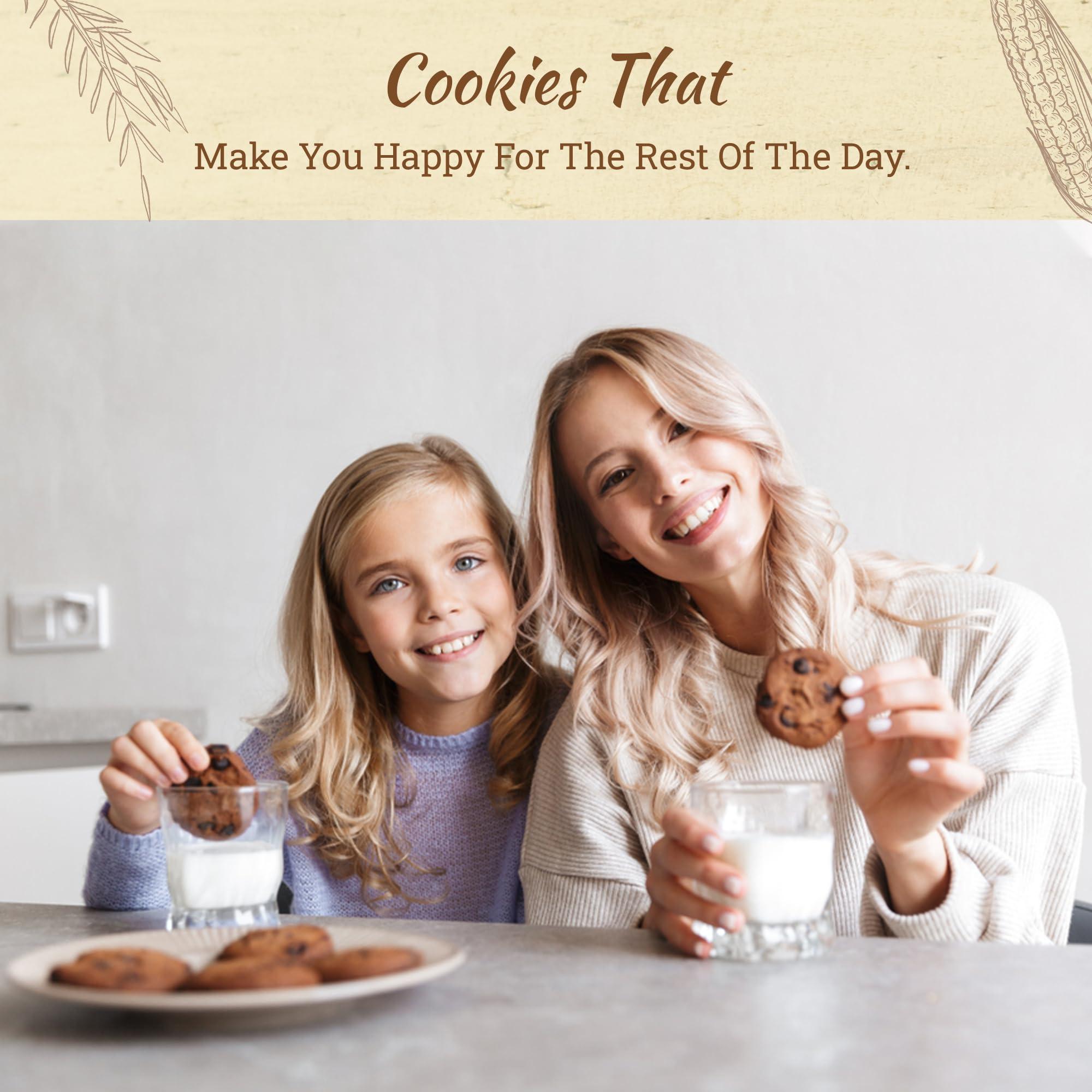 Missy J's Missy J's Organic Carob Whole Wheat Cookie Mix 12 Oz 3 Pack, Healthy Caffeine Free Substitute for Chocolate, Carob Made w/Dairy-Free and Corn-Free Vegan Snack, Perfect for Snacks