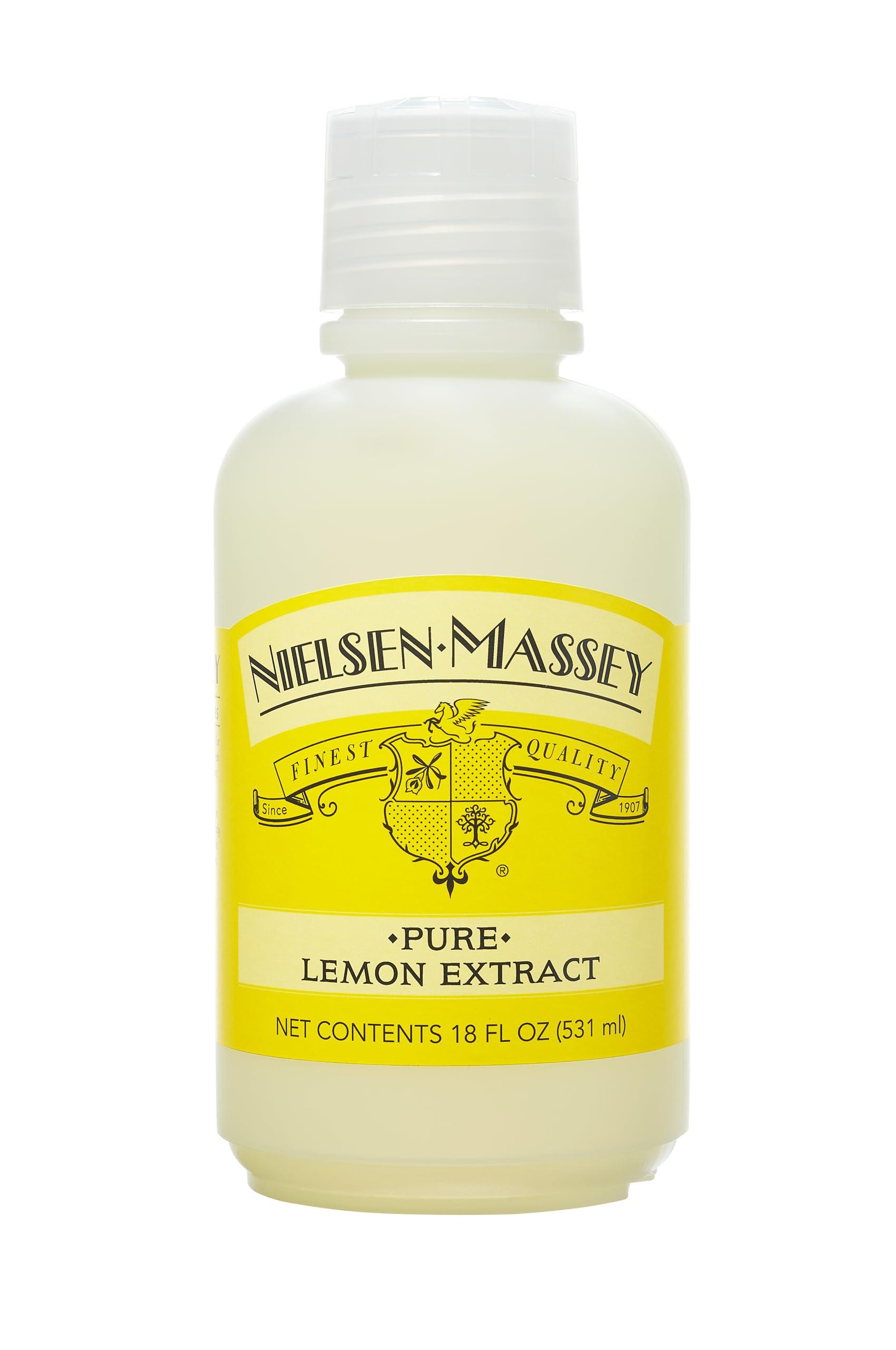Nielsen-Massey Nielsen-Massey Pure Lemon Extract for Baking and Cooking, 18 Ounce Bottle