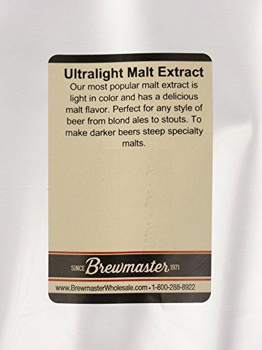 Brewmaster 3 lb Ultralight Malt Extract Bag (Pack of 15)