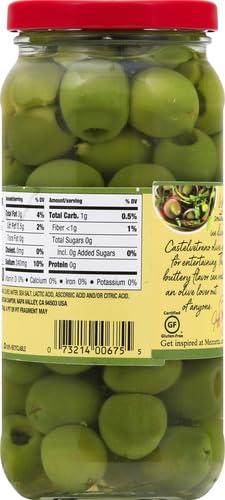 Mezzetta Mezzetta Pitted Castelvetrano Italian Green Olives, 8 oz