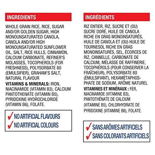 Chex Chex Gluten Free Cinnamon Cereal, 345g/12.1oz, (Imported from Canada)