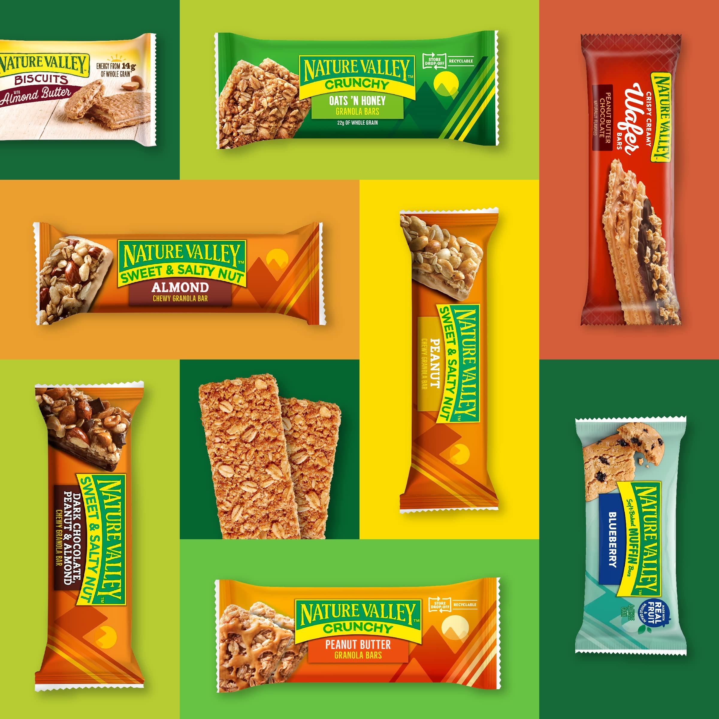 Nature Valley Nature Valley Chewy Protein Granola Bars, Salted Caramel Nut, 5 Bars, 7.1 OZ
