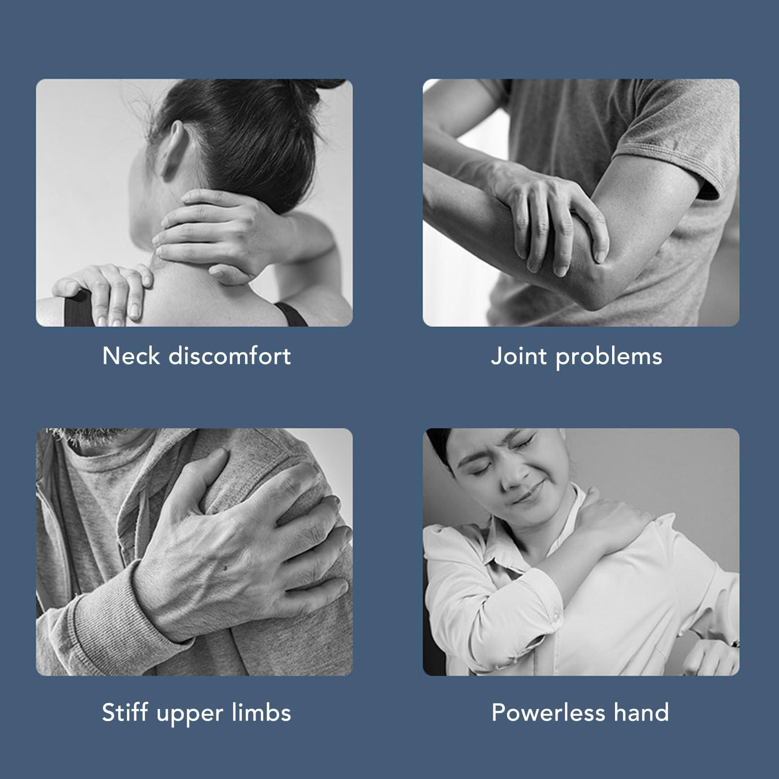 Horoper Shoulder Pulley, Overdoor Shoulder Exercise Pulley for Assisting Rehabilitation Physical Therapys for Hemiplegia Stroke Rotator Cuff Recovery Improve Flexibility Stretching Range of Motion