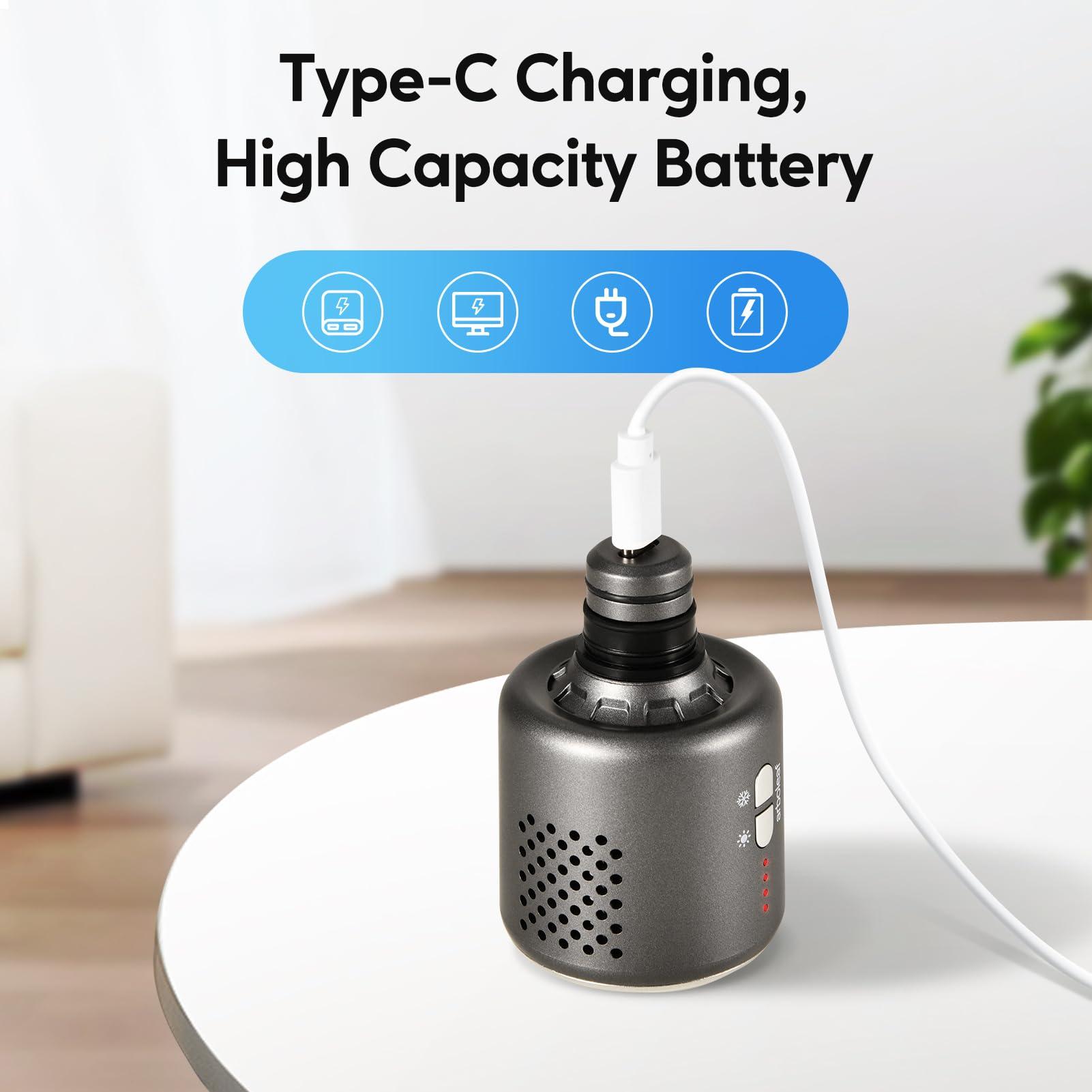 arboleaf arboleaf Mini Massage Gun and Hot & Cold Massage Gun Head Bundle