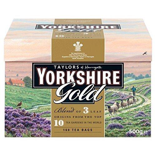 Yorkshire Tea Taylors of Harrogate Yorkshire Gold (160 Teabags) and Yorkshire Red (240 Teabags) Tea Bags