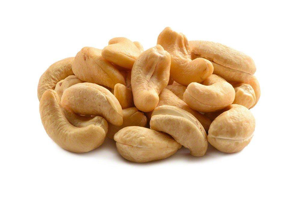 Nutstop.com Jumbo Cashews Raw 240 in Bulk, 10lb Case — Raw Cashews Bulk, Jumbo Cashews