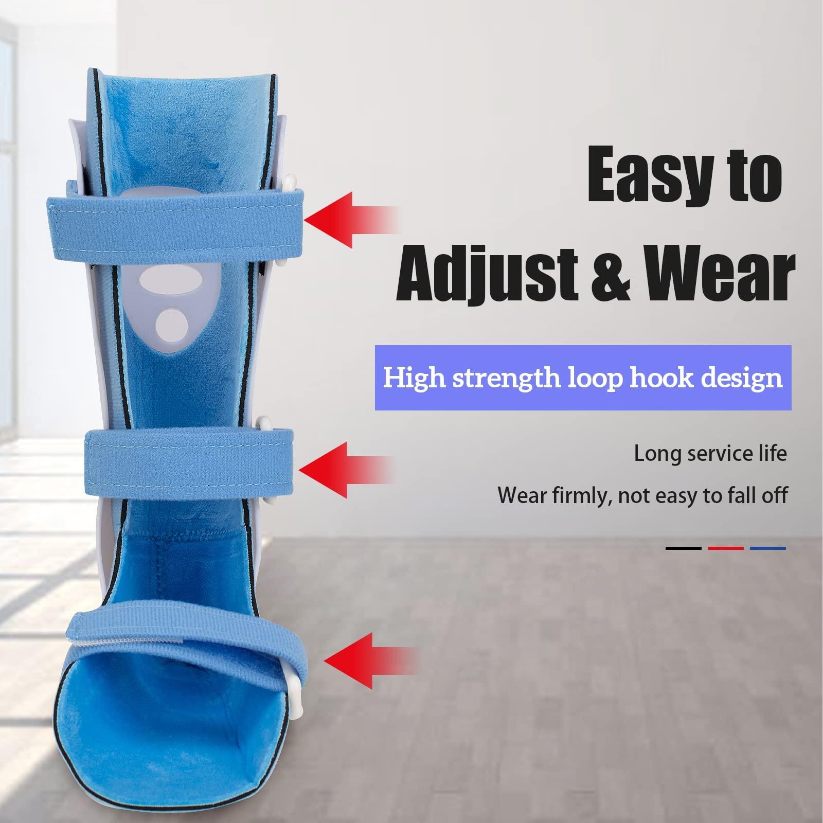 Shuyan Jiao Shuyan Jiao Kids AFO Drop Foot Brace for Children Toddlers Ankle Foot Orthosis Pediatric AFO Boot for Tip Toe Walking (Small-Left)