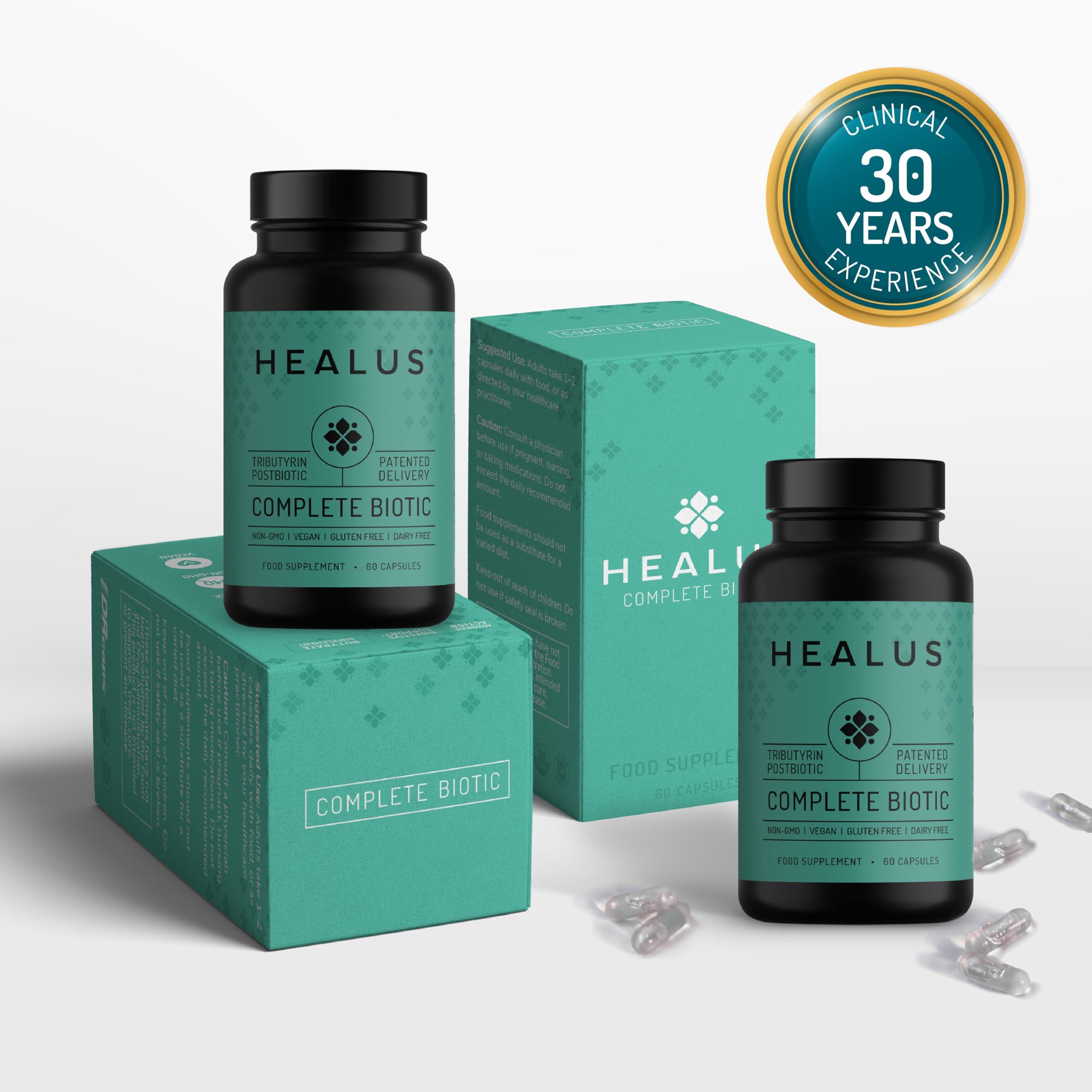Healus Healus Complete Biotic - Postbiotic Tributyrin Supplement - Postbiotics for Gut Health - Butyrate Gut Health Supplement