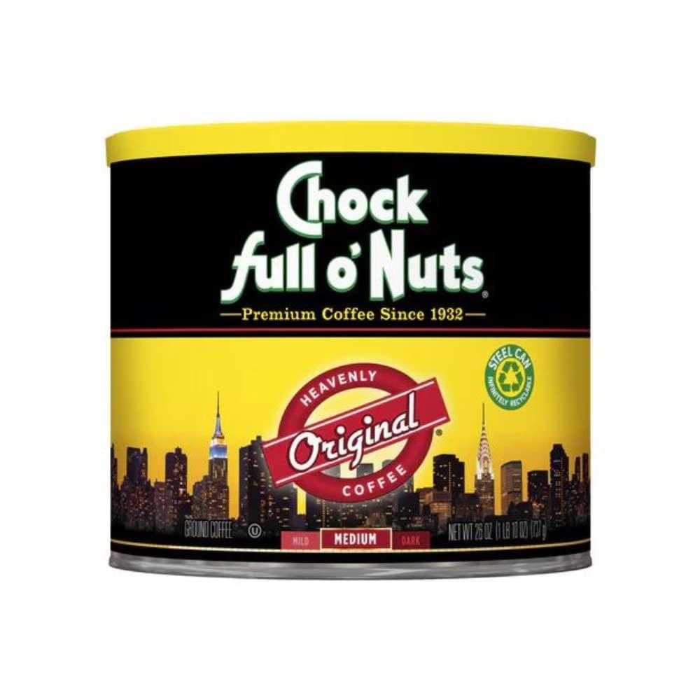 Chock Full o\' Nuts Chock Full o\' Nuts Coffee, Original 26 Ounce (Pack of 4)