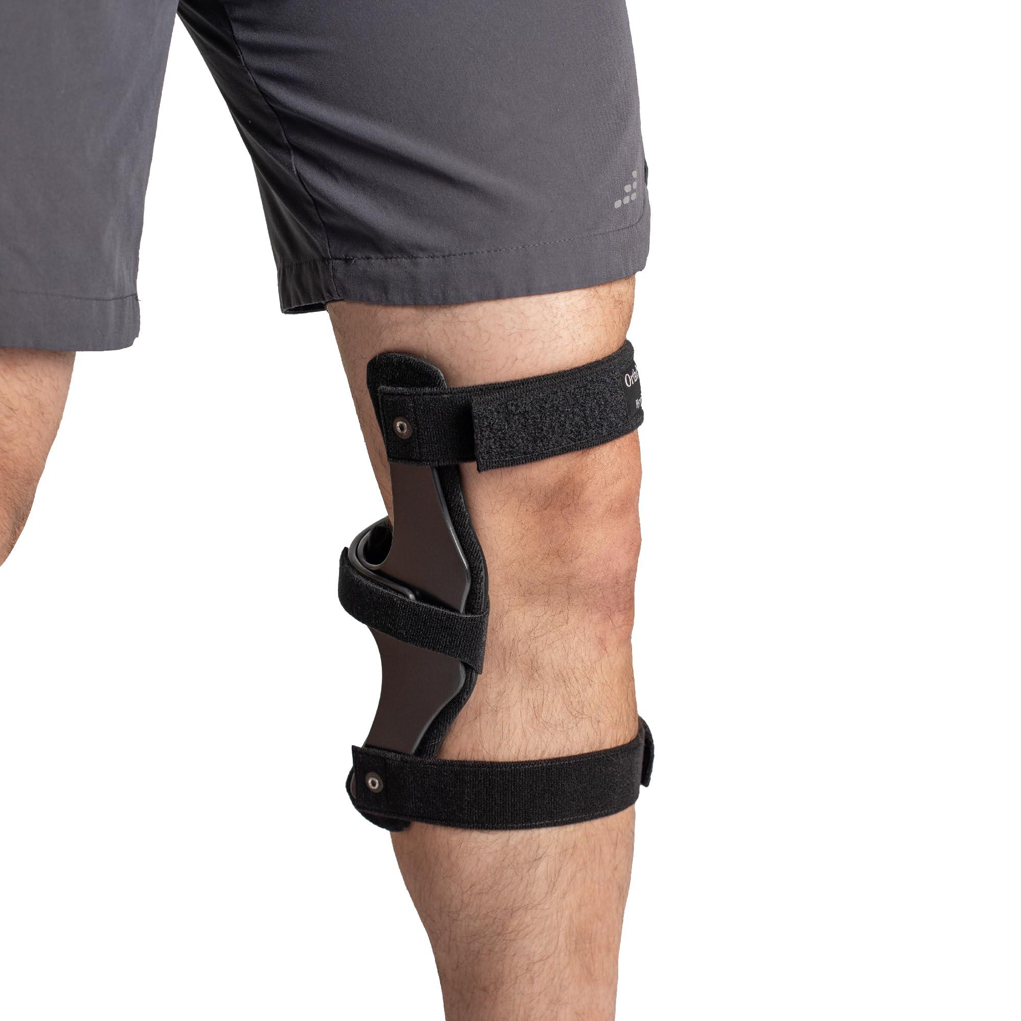 Brace Direct Brace Direct OrthoPro HyperEx Knee Brace - L1850- Adjustable and Comfortable Support for Knee Hyperextension - OCSI