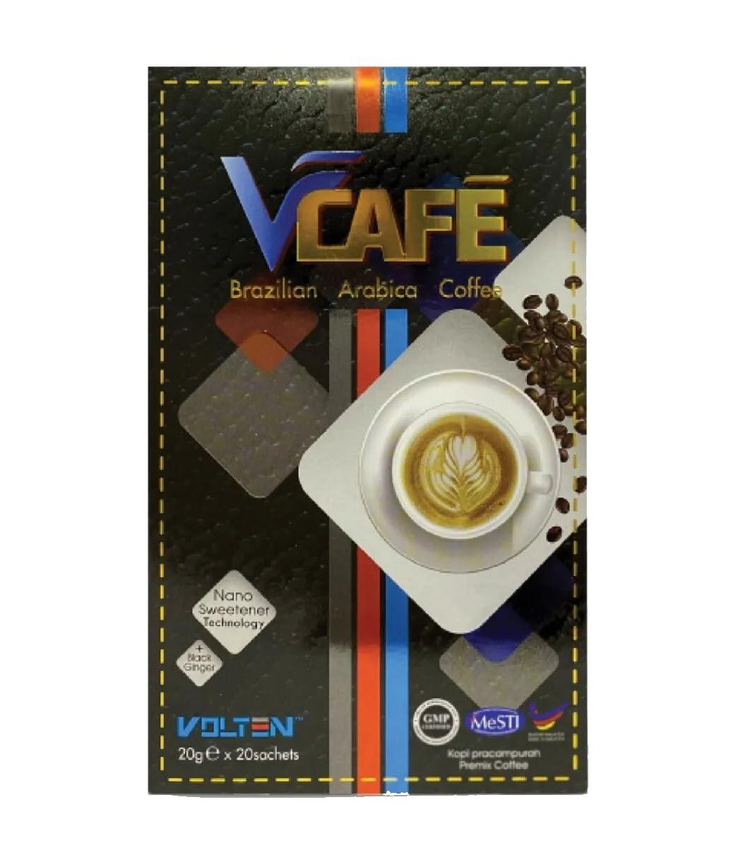 Generic Generic 2 Box Volten VCafe Brazilian Arabica Coffee 20 Sachets + 2 Box Volten VR4 50 Capsules