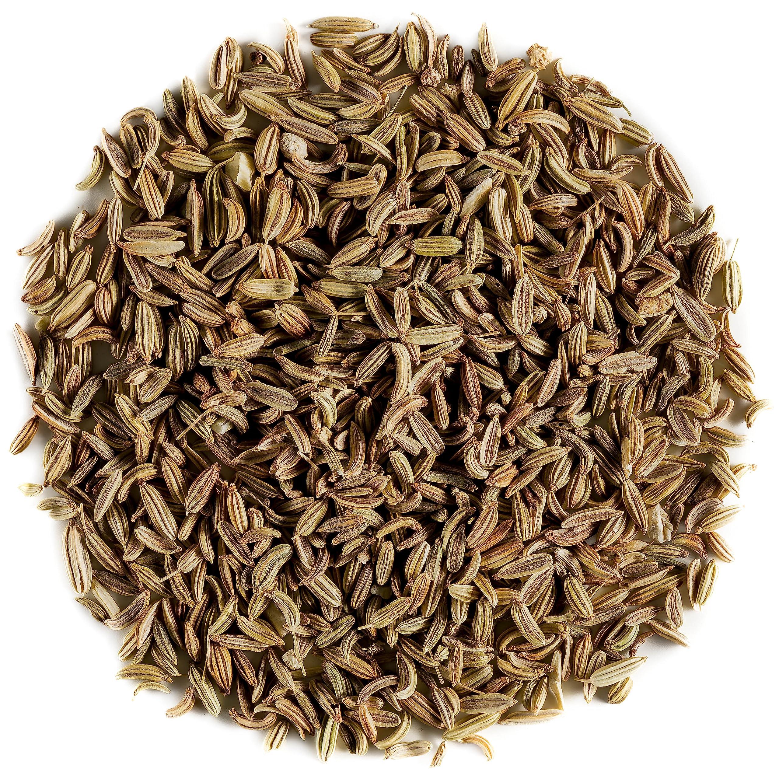 Valley of Tea Fennel Seed Organic Herbal Delicacy - Culinairy Grade - Foeniculum Vulgare Seeds Fenkel - Fennel Seeds For Cooking Organic Fennel Fenal Seeds 200g
