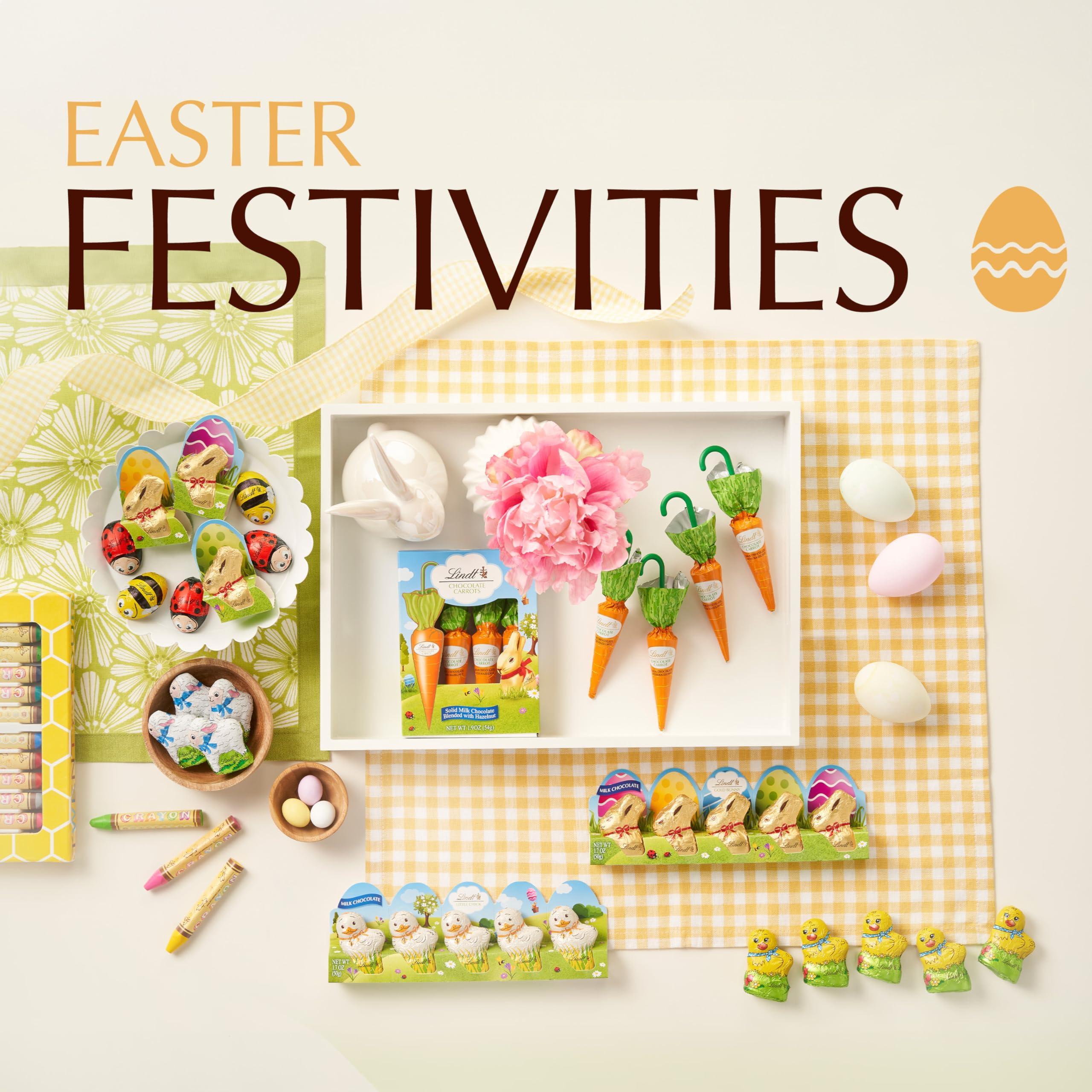 Lindt Lindt Mini Lambs Milk Chocolate, Hollow Milk Chocolate Candy, 1.7 oz., 5-Pack