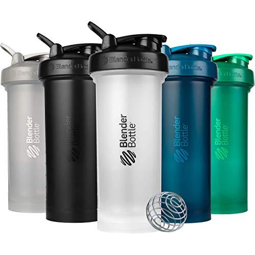BlenderBottle BlenderBottle Classic V2 Shaker Bottle Perfect for Protein Shakes and Pre Workout, 45-Ounce, Ocean Blue