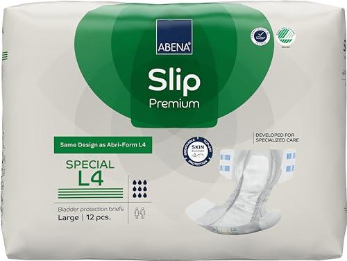 Abena Abena Slip Special (Formerly Abri-Form L4) - Incontinence Briefs, Level 4, Large, 12 Count