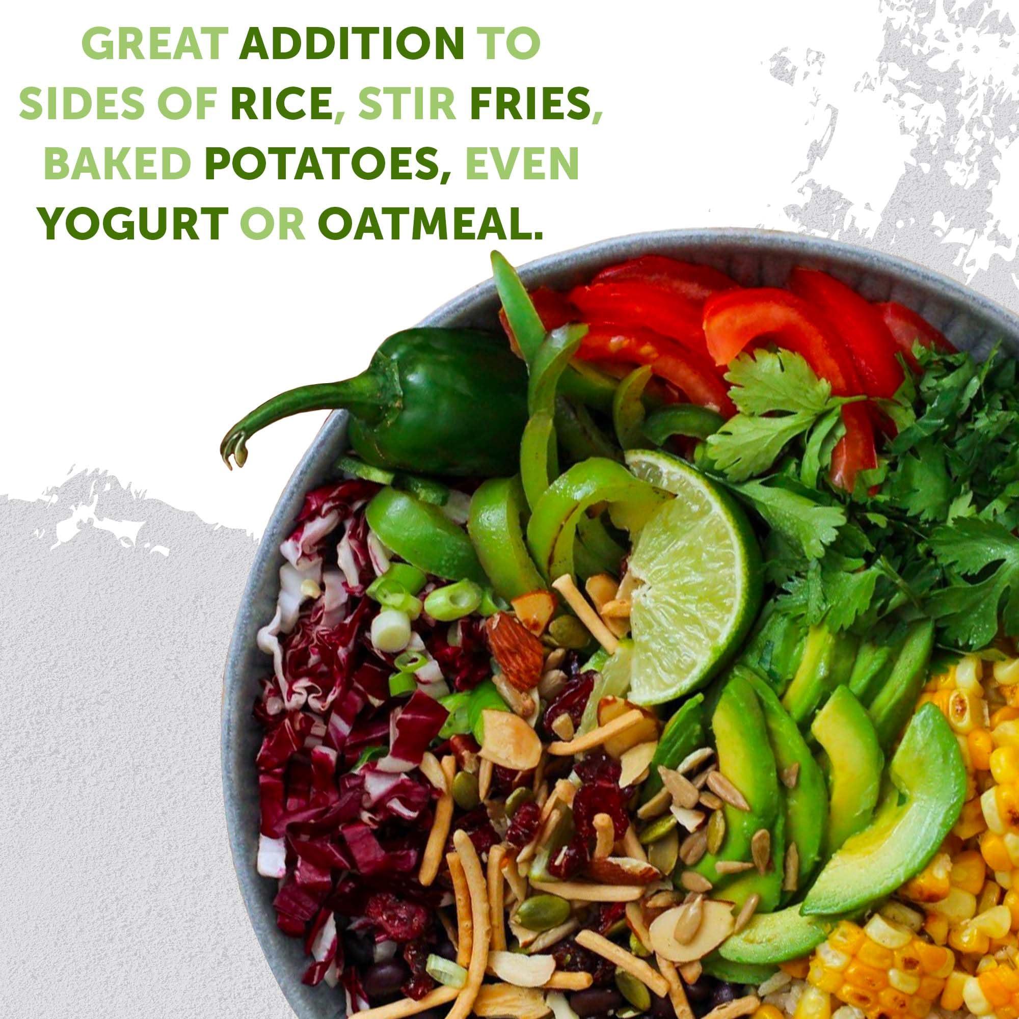 NaturSource naturSource Salad Topper Crunch - Salad Toppings, Salad Mix, Salad Toppers Seeds and Cranberries, Crunchy, Mixed Seeds for Salad, Oatmeal or Yogurt, Natural, Gluten Free - 16 Oz (1 Lb)