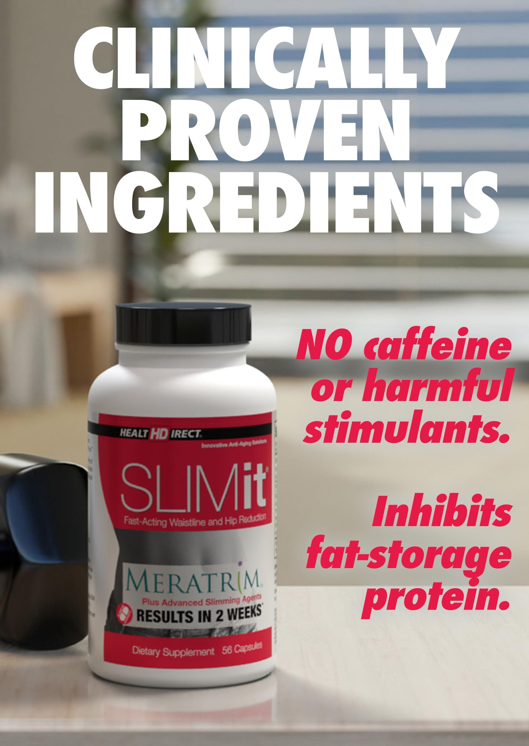 HEALTH DIRECT HEALTH DIRECT - SLIMit with Meratrim - Natural metabolic for Women & Men - Targets Fat Cells, Supports Metabolic Health - 56 Capsules