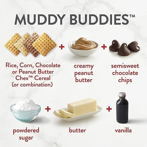 Chex Chex Peanut Butter Breakfast Cereal, Gluten Free, 12.2 oz (Pack of 6)