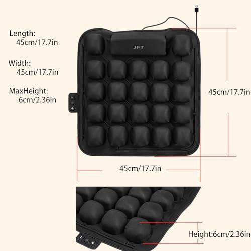 YUNYEUNG YUNYEUNG Electric Inflatable Wheelchair Cushions for Pressure reliefUlcer & Pressure Sore Prevention - Pain Relief Cushion for Extended Sitting Air Seat Cushions
