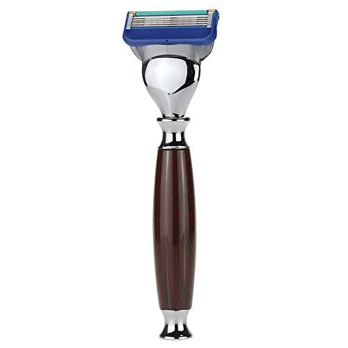 no logo Shaver Q Luxury Mens Gift Safety Razor Set Safety Razor Blades Shaving Stick Razor 5 Layers Razor Blades