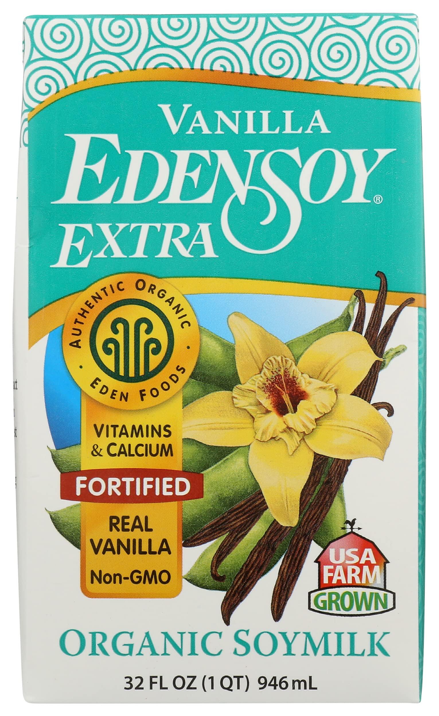 Eden Eden Foods Organic Edensoy Extra Vanilla Soymilk, 32 Ounce