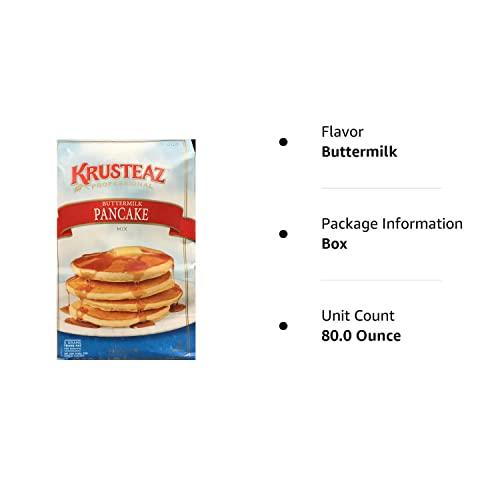 Krusteaz 5 Pound Krusteaz Buttermilk Pancake Mix Just Add Water Restaurant Quality