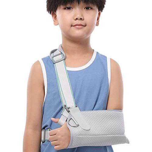 ZJDYDY Kids Arm Sling, Medical Shoulder Sling Lightweight Arm Support Sling, Kids Shoulder Immobilizer for Children Brokerm, Brokerm Wrist Elbow Shoulder Injury, Left or Right Arm Recovery