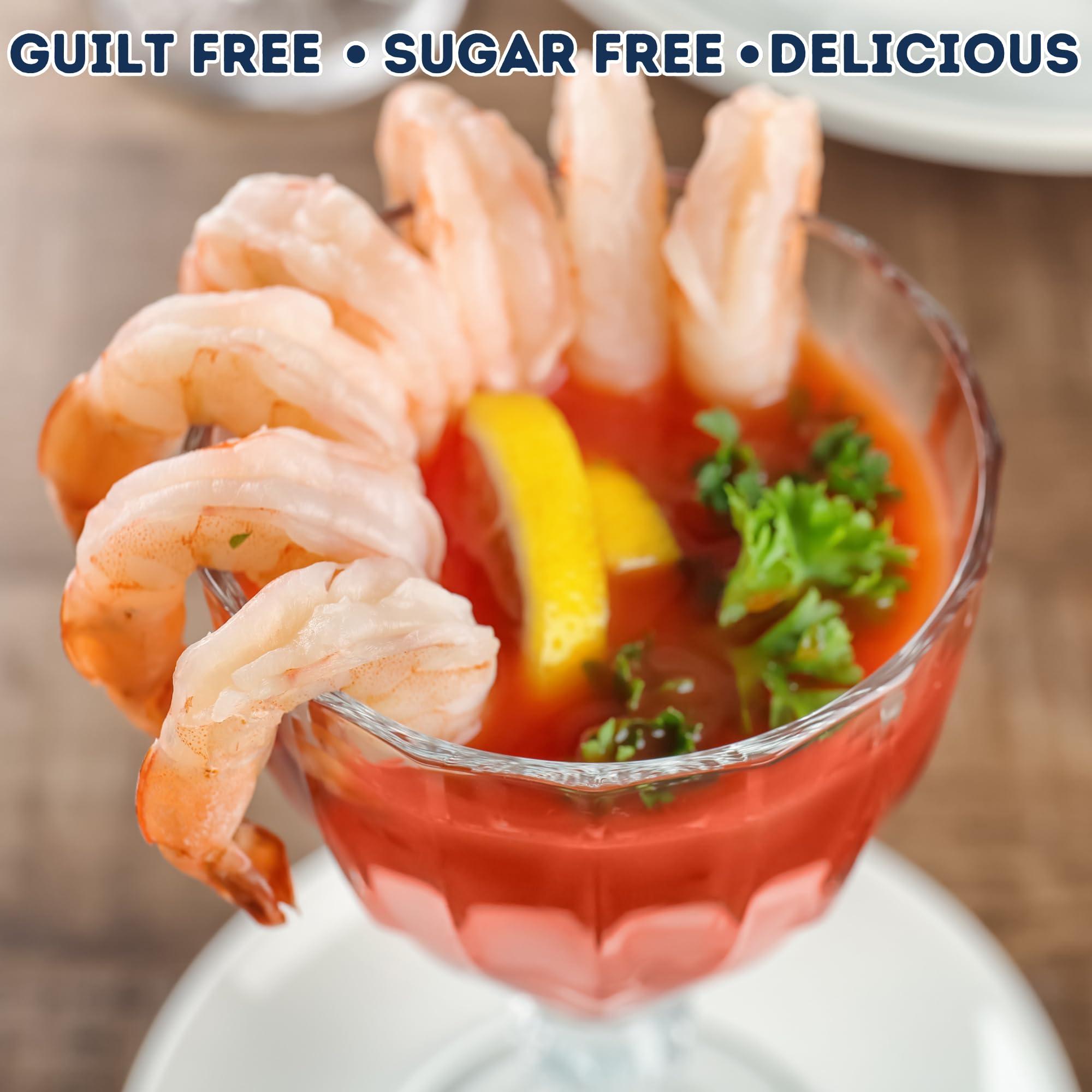 G Hughes G Hughes Sugar Free, Shrimp Dipping Sauce - Shrimp Sauce, Great Tasting Healthy Sauce, Shrimp Cocktail Sauce, No High Fructose Corn Syrup, Gluten Free - 12 Oz (3-Pack)